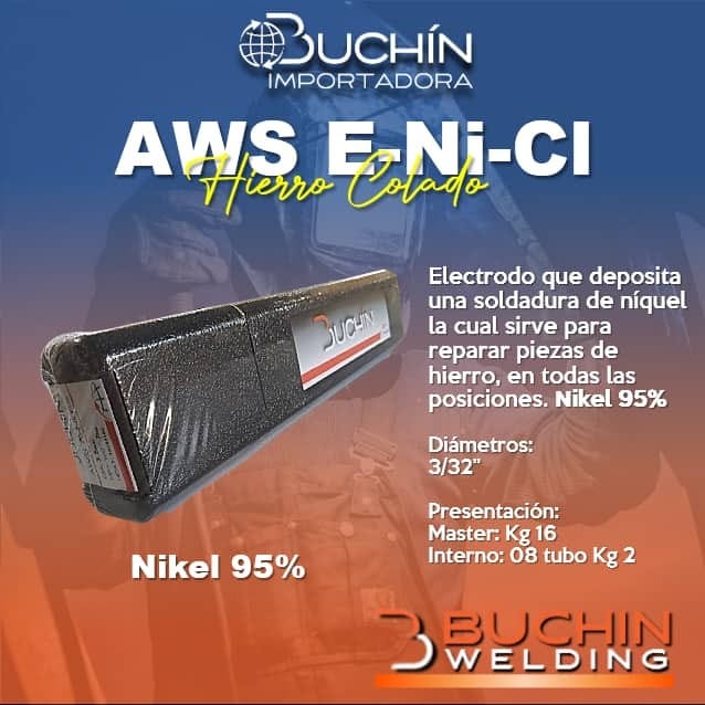 ELÉCTRODO E-Ni-CI (Ni99%) - 1/8