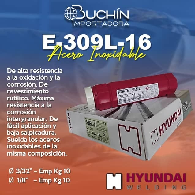 ELÉCTRODO E-309L-16 3/32
